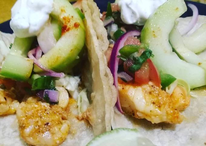 Recipe of Award-winning Shrimp tacos