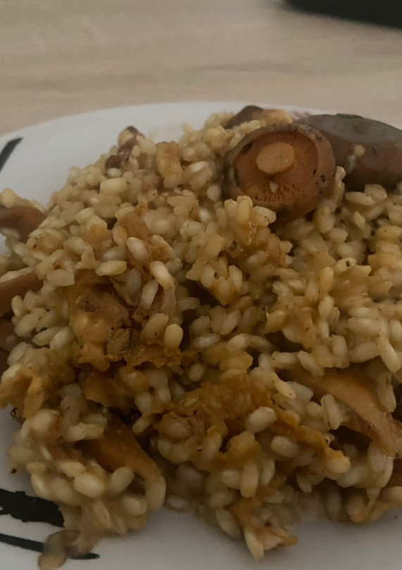 Una foto de Risotto fit con rovellons