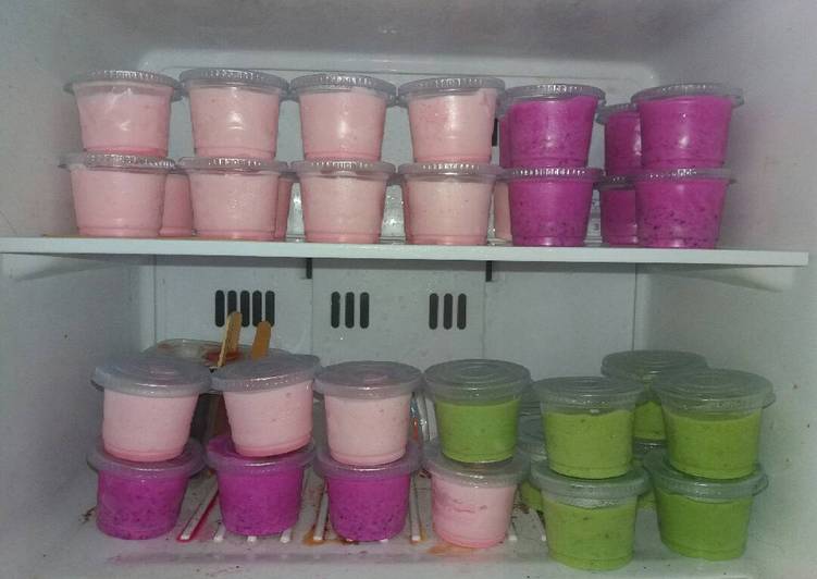 Resep Es cream lembut maknyus Anti Gagal