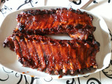 Costillar de cerdo al estilo Foster Hollywood