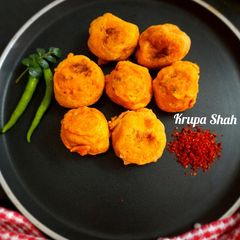 Karjat batata vada A picture of Karjat batata vada.