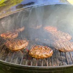 Grilled Cheeseburgers A picture of Grilled Cheeseburgers.