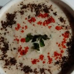 A picture of Aloo Raita.