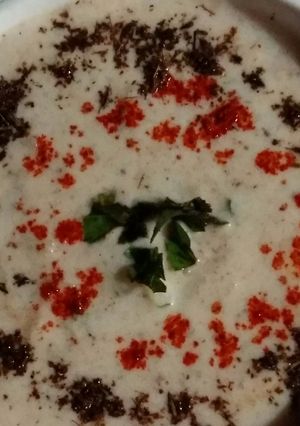A picture of Aloo Raita.
