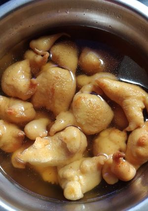 A picture of Kanji pakode.
