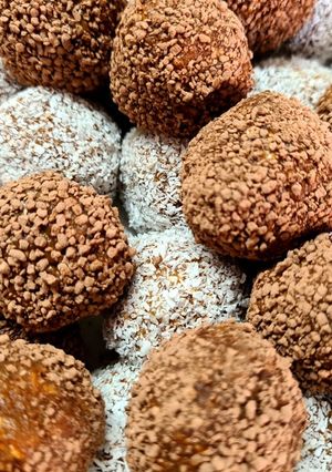 Una foto de Trufas fáciles y económicas para Pascuas 🐰