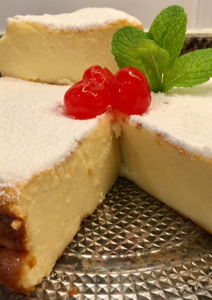Una foto de Tarta de piña colada