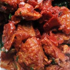 A picture of Wet fry beef.