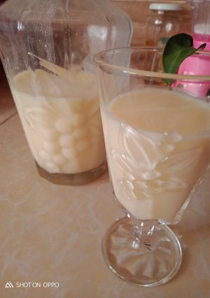 صورة لوصفة عصير بزاف منعش بالبرتقال 🍊 والموز 🍌