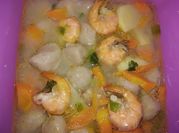 Gambar sop udang bakso sapi