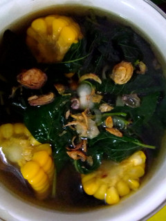Foto resep Sayur bening kunci bayam jagung