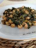 Espinacas con garbanzos a la andaluza