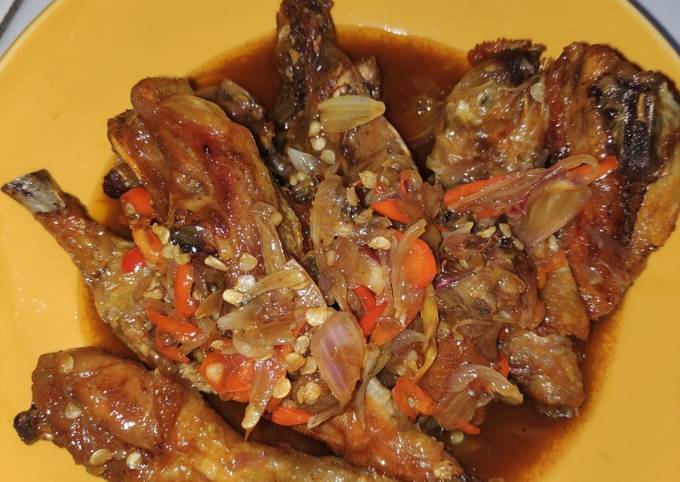 Ayam goreng mentega Rumahan (simple)