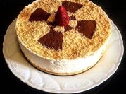 Una foto di mascarpone philadelphia con panna