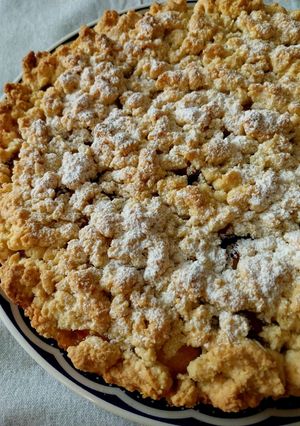 Foto di Sbriciolata pesche e amaretti