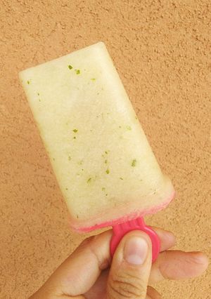 Foto di Ghiaccioli melone e menta