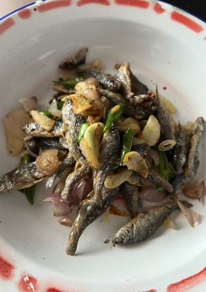 Foto resep Ikan bilis cabe ijo