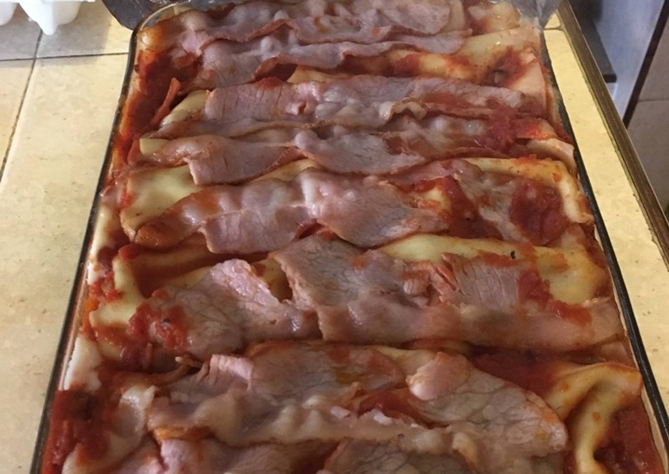 Lasagna barcenas/torres