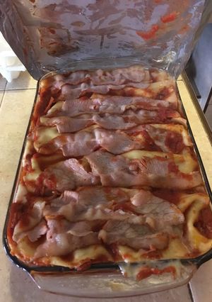 Una foto de Lasagna barcenas/torres