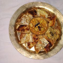 Egg paratha or Anda paratha A picture of Egg paratha or Anda paratha.