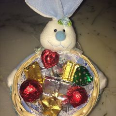 A picture of Homemade chocolates.