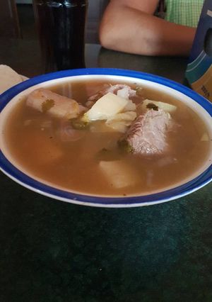 Una foto de Sopa de Res