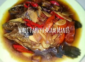 Foto resep Wadi Papuyu Asam Manis #Dandelion