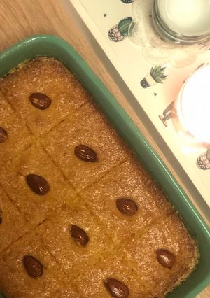صورة لوصفة بسبوسه 🥧