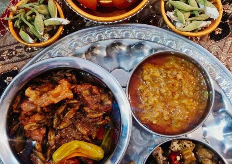 Steps to Make Award-winning KACHNAR_GOSHT