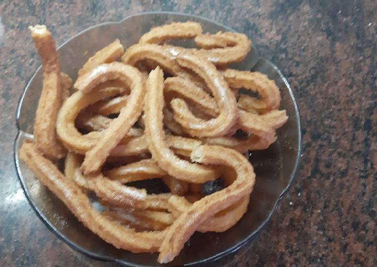 Churros caseros con mantequilla, a mi estilo (quedan muy suaves)