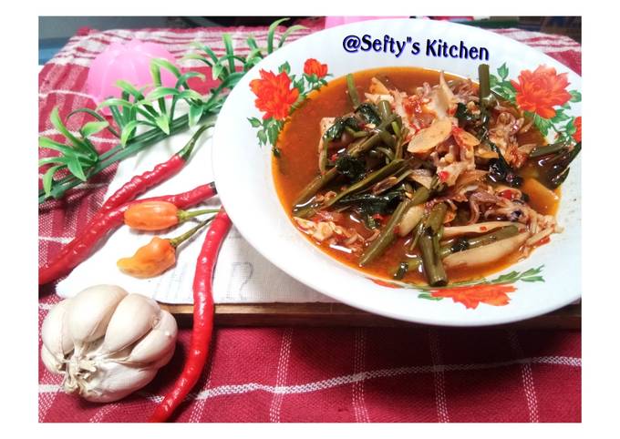 Resep 🦑Tumis Kangkung Cumi Pedas Kuah🦑 yang Sempurna
