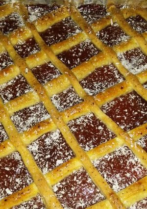 Una foto de Pastafrola de membrillo