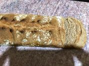 Una foto de pan de molde de salvado