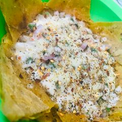 Star shape cheese paratha A picture of Star shape cheese paratha.