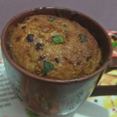 A picture of Raw Mango Cup Cake.