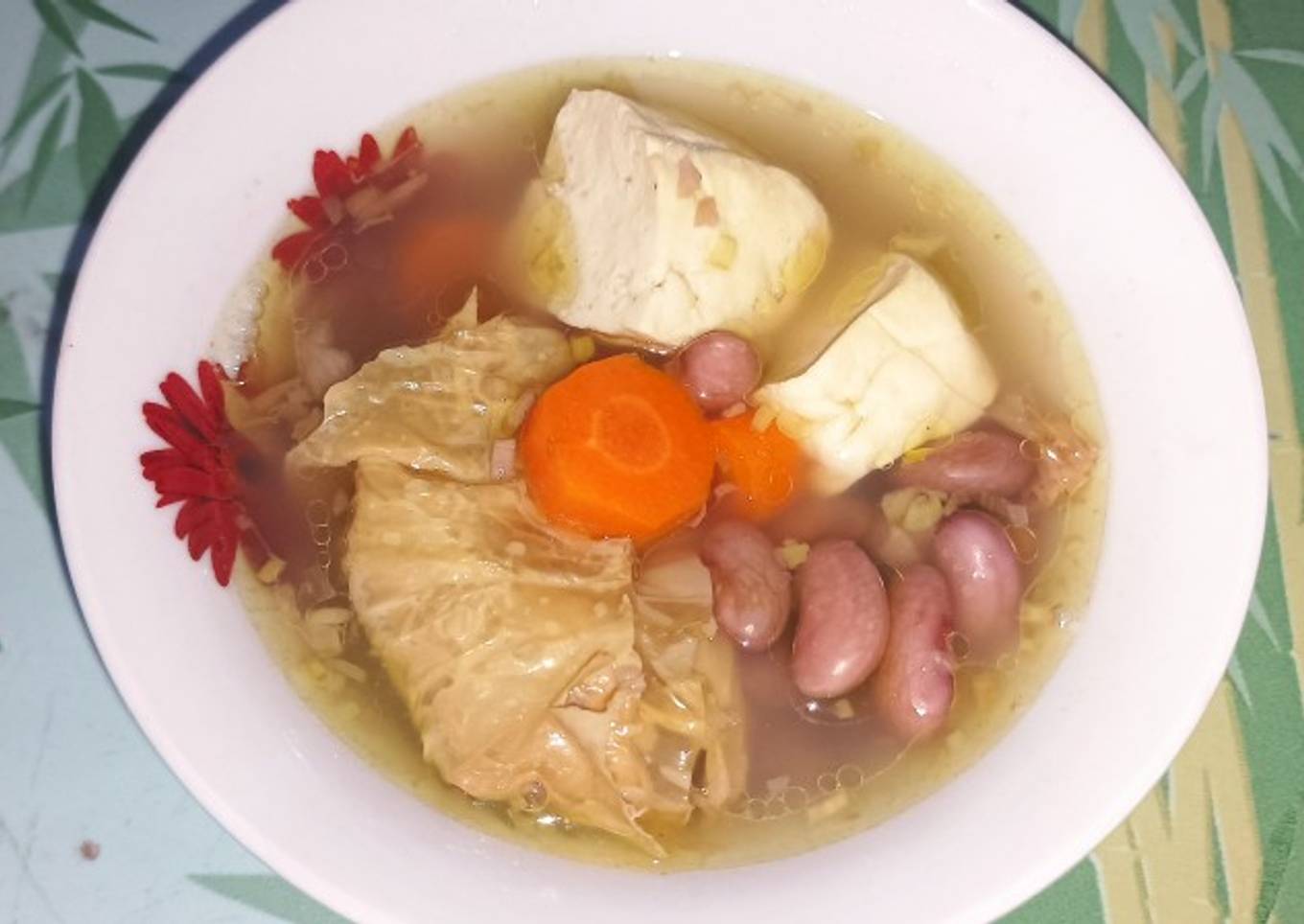 Sop Wortel Kacang Jogo Kembang Tahu