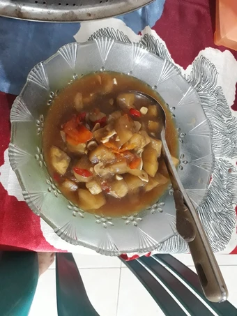 Langkah Gampang Membuat Resep Kuah Terong Saos Tiram Pedas Manis yang  Bikin Ketagihan Anti Ribet, Uenak Banget