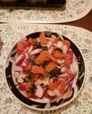 Ensalada de colores súper fácil