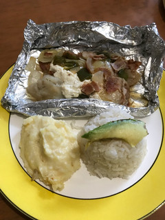 Una foto de Pescado en aluminio