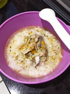 Foto resep Bubur Lemak & Sup Ikan Kembung (MPASI 8M)
