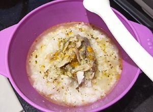 Foto resep Bubur Lemak & Sup Ikan Kembung (MPASI 8M)
