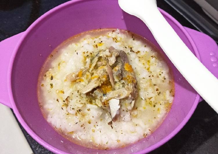 Bubur Lemak & Sup Ikan Kembung (MPASI 8M)