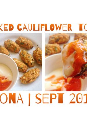 Foto resep Tots Bunga kol panggang  (low carb / rendah kalori)