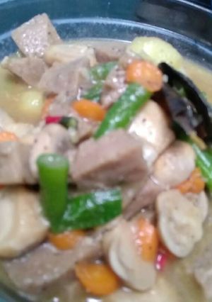 Foto resep Capcai jamur lada hitam