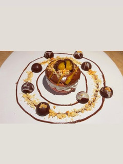 Una foto de Bombones de chocolate rellenos de rompope