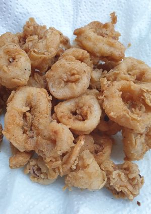 Foto resep Calamari alias cumi goreng tepung