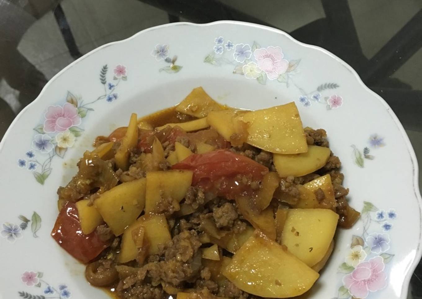 Semur daging cincang