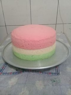 Foto resep Bolu Pelangi