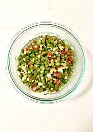 Una foto de Vegetales al Limón