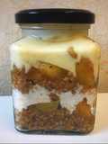 Apple pie de avena! Receta original de Geri. Sin azúcar ni harina. Postre light